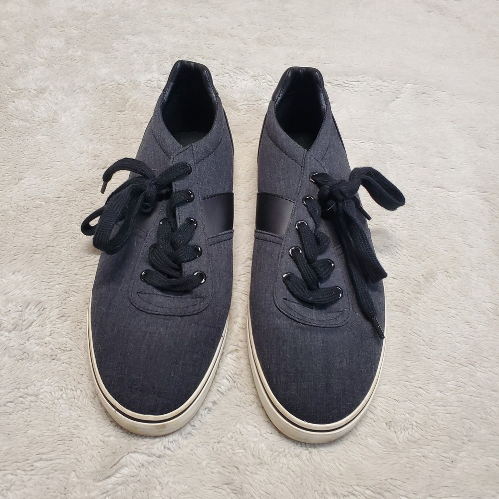 Polo Ralph Lauren Dark Gray Sneakers Men 10 Streetwear Preppy Casual Everyday‎